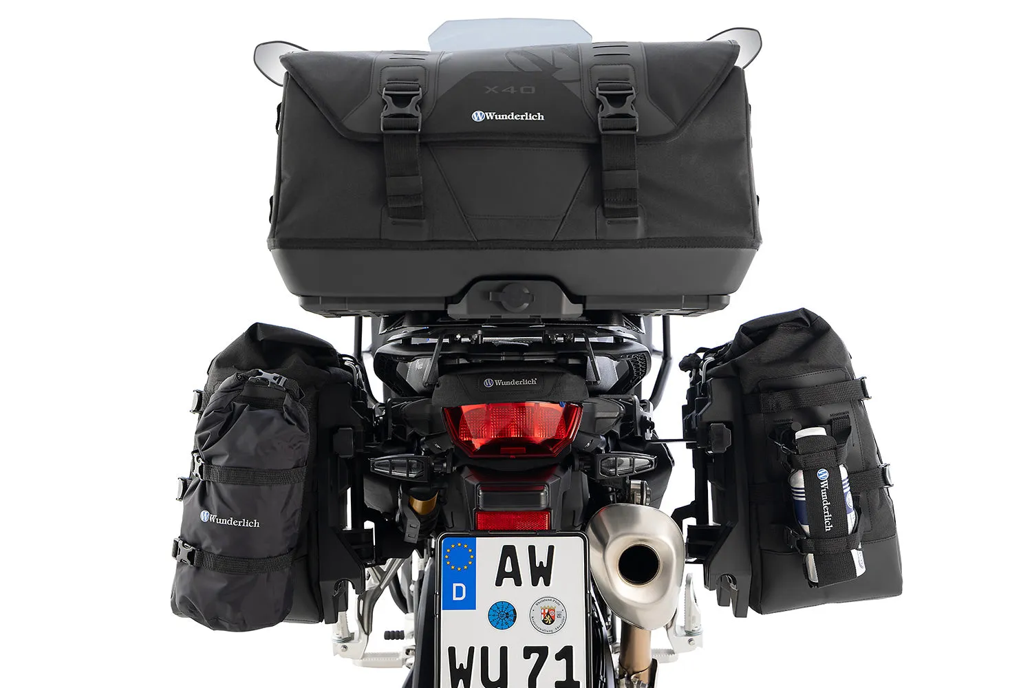 Wunderlich Side carrier X-RACK light - black