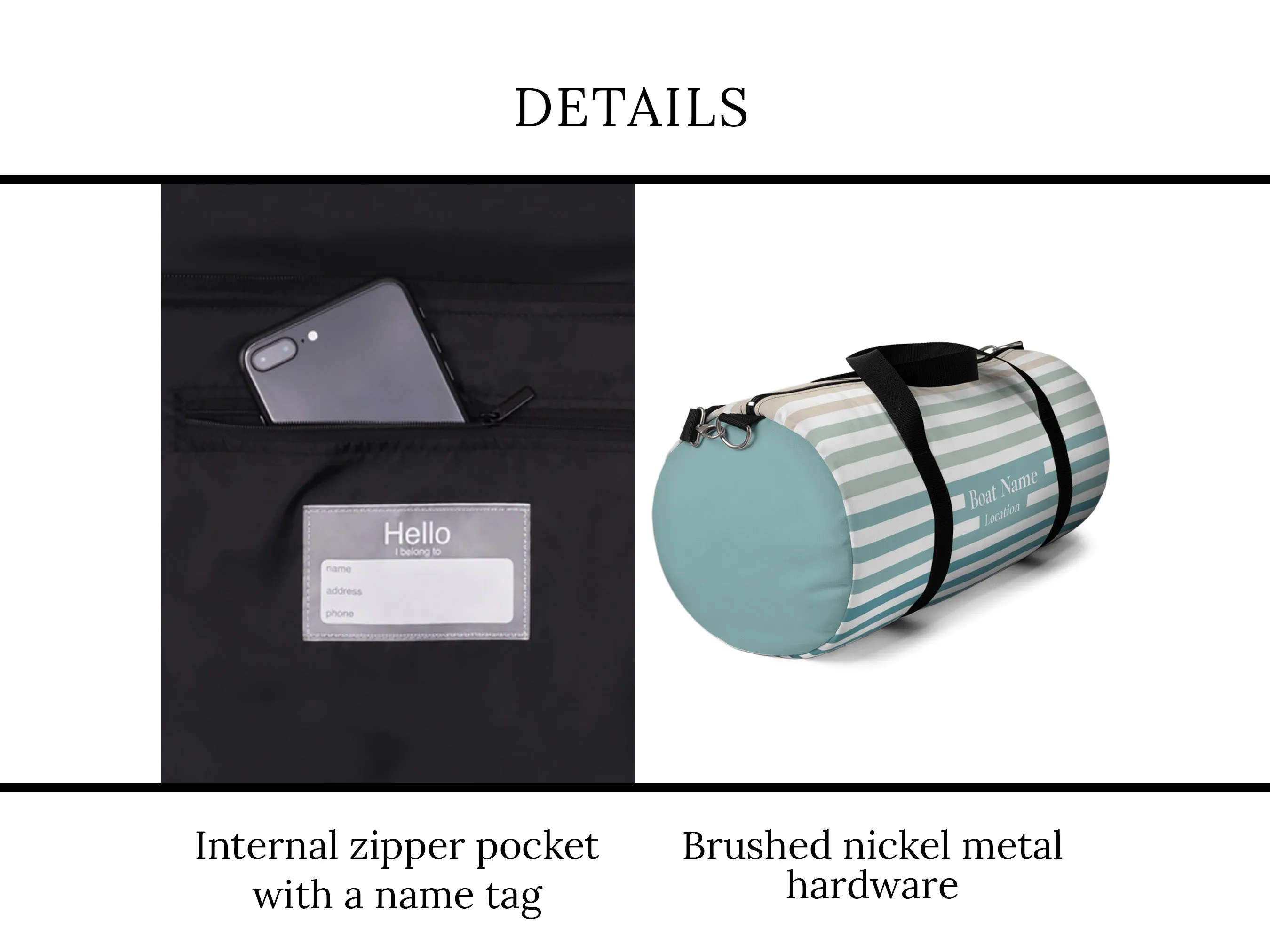 Yacht Duffel Bag | Upwind Design
