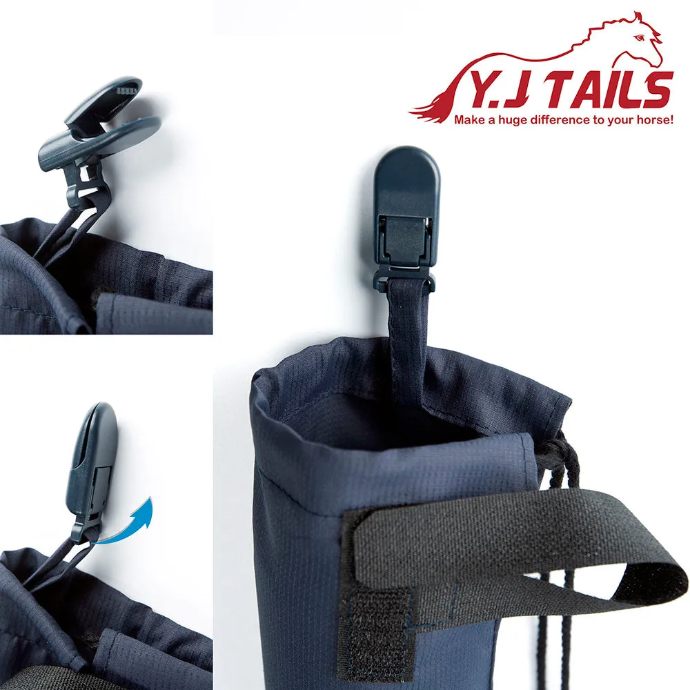 Y.J TAILS Horse Tail Bag with Tassel Tail Cleaning Bag