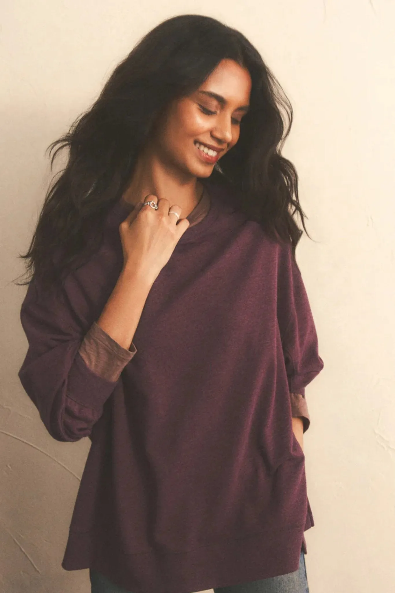 Z Supply: Modern Weekender in Berry Wine